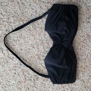 Black Victoria's Secret Bandeau Bikini Top
